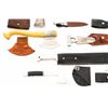 Image 2 : Vintage Buck Hatchet, Knife, and other Edged Items