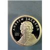 Image 1 : Andrew Jackson, 2009 1 ounce silver coin