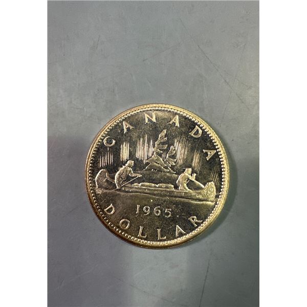 1965 Canadian Silver Dollar