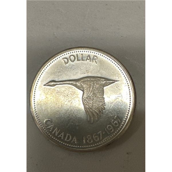 Canada 1867-1967 Silver Dollar