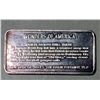 Image 2 : 1975 Ft McHenry, Maryland 1oz, 0.999 Pure Silver Bar, Wonders of America series