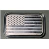Image 2 : We Stand For The Flag, 1 troy oz, 0.999 Fine Silver Bar.