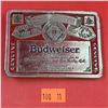 Image 1 : Metal Budweiser Belt Buckle