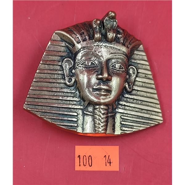 Solid Brass Baron Pharaoh Tutankhamun Belt Buckle