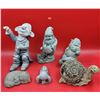 Image 1 : Assorted Garden Decor w/ Gnomes, Dopey, Snail, & More