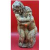 Image 1 : Hugging Children Concrete Sculpture