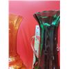 Image 2 : 3 VTG Coloured Glass Vases