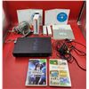 Image 1 : Video Game Lot w/ PS2, Wii, Wii Remotes, & Assorted Wii Games
