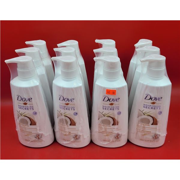 Lot of Dove Nourishing Secrets Body Lotion