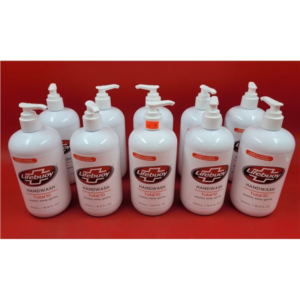 Lot of Lifebuoy Total 10 Hand Wash