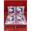 Image 1 : 4 Unicorn Sleepover Squad Stuffed Animal Toy Sets