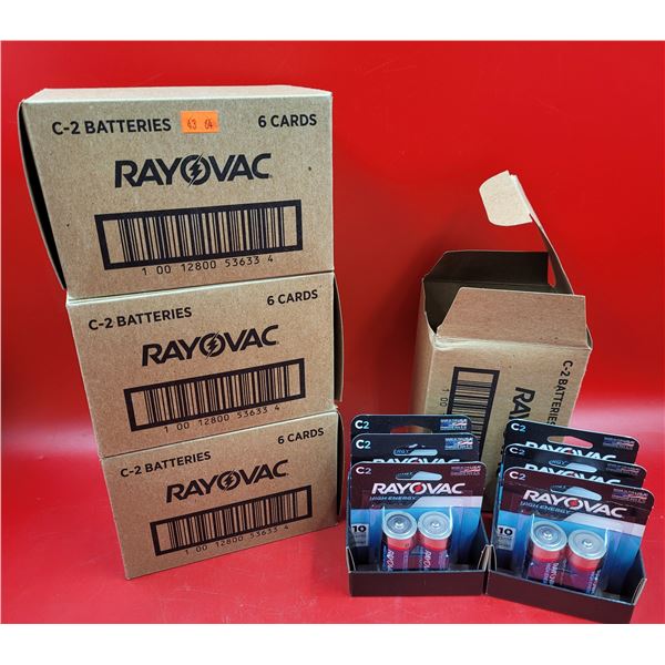 Lot of Rayovac C2 Batteries