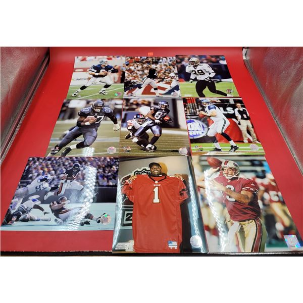 Lot of Assorted NFL Photos