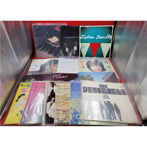 Assorted Vinyl Record Lot w/ Kip Moore, Michael Rother, Fiction Family, & More