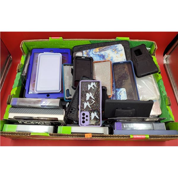 Lot of Assorted Phone & Tablet Cases