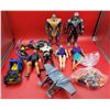 Image 1 : Action Figure & Character Toy Lot w/ Incredibles Toys, Vehicles, Thanos Action Figure, & More