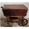Image 1 : Antique Drop-Leaf Tea Cart