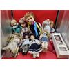Image 1 : Assorted Doll Lot w/ Ukrainian Bride Doll, Limited Edition Heritage Doll, & More
