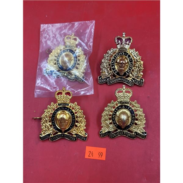 VTG RCMP Cap Badges