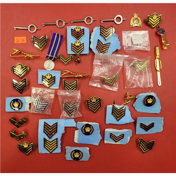 Lot of Rank Insignia Pins
