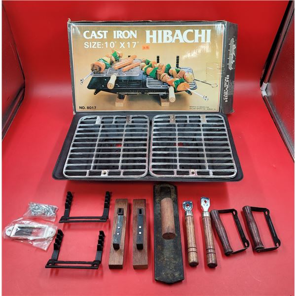 Cast Iron Hibachi Grill