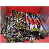 Image 1 : Lot of Assorted Glow Glasses, Tri-Color Glow Necklaces, & Glow Clip-On Earrings