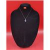 Image 1 : Necklace w/ Purple Semi-Precious Stone