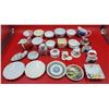 Image 1 : Assorted China Lot w/ Plates, Bell, Creamer Dishes, & More