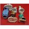Image 2 : VTG Ceramic Lot w/ Coffee Grinder, Disney Figurines, Goebel Rabbit Figurine, & More