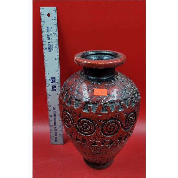 Fat Lava Austrian Bitossi-Style Sgraffito Vase