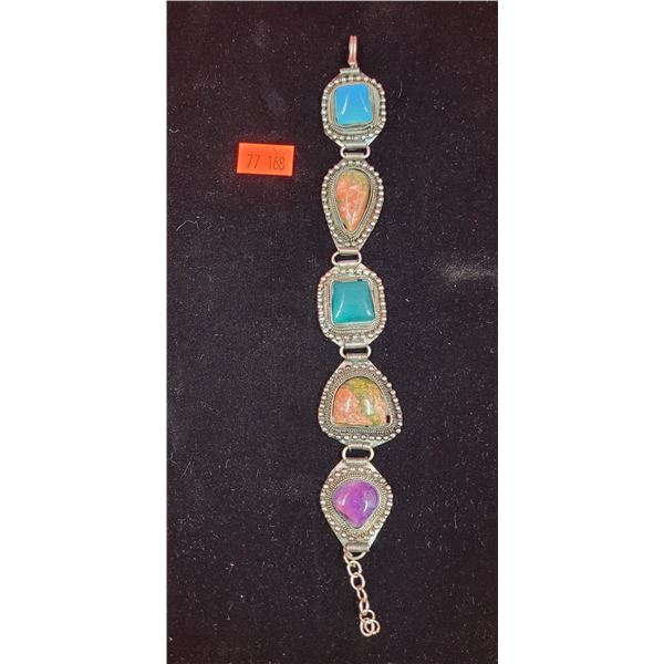 Semi-Precious Stones Bracelet