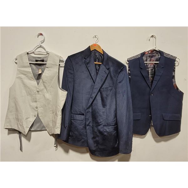 Men's Vest & Blazer Lot w/ Strand, Ted Baker, & More