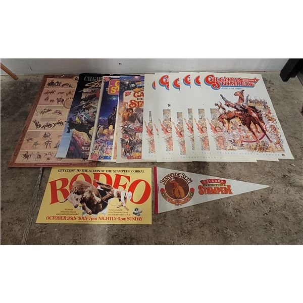 Rodeo & Calgary Stampede Advertising Posters