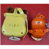Image 2 : VTG Tomy Bear Honey Pot Pull String Crib Music Box & Sankyo Bird Pull String Crib Music Box
