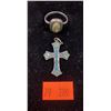Image 1 : Sterling Ring & Cross Pendant