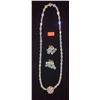 Image 1 : VTG 1940s-50s Crystal Necklace & Earrings