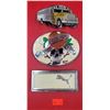 Image 1 : 3 Metal Belt Buckles w/ Puma, Love Kills Slowly, & More