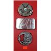 Image 1 : 3 Metal Belt Buckles w/ Dragon & More