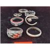 Image 2 : Lot of Assorted Sterling Silver Rings