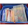 Image 1 : Lot of Drink Umbrellas & Assorted Straws