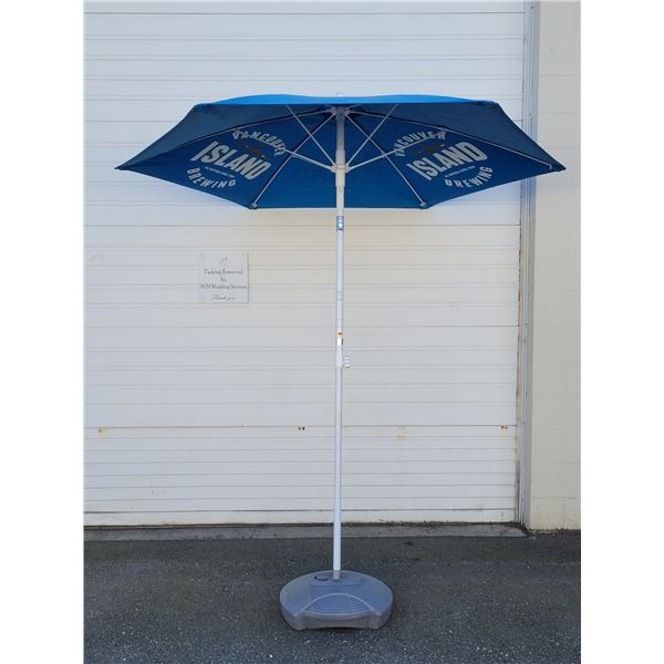 Vancouver Island Brewing Umbrella w/ Stand