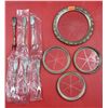 Image 1 : Sterling Silver Coasters & VTG Serving Forks