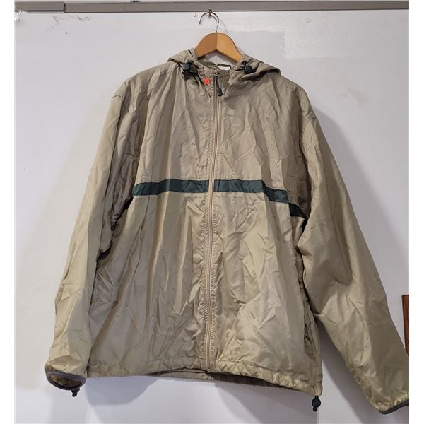 Beige Eddie Bauer Windbreaker