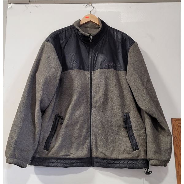 Grey Eddie Bauer Mock Neck Sweater