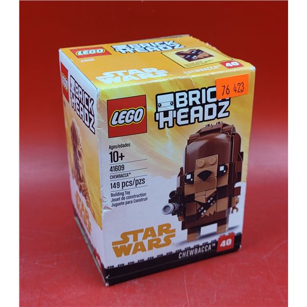 Factory Sealed & Retired Lego Chewbacca Brick Headz