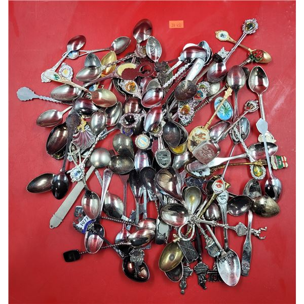 Lot of Assorted Collector's Spoons