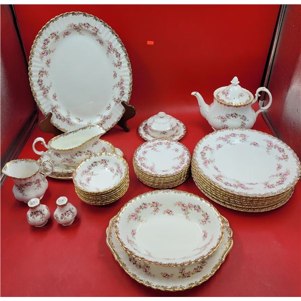Royal Albert "Dimity Rose" Bone China Dishes Made in England