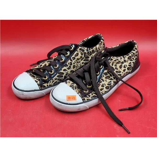 Coach Cheetah Print Sneakers