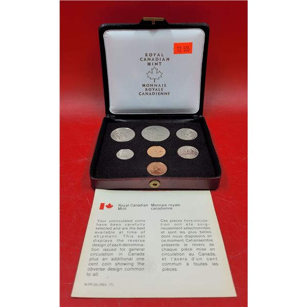 Royal Canadian Mint 1977 Coin Set