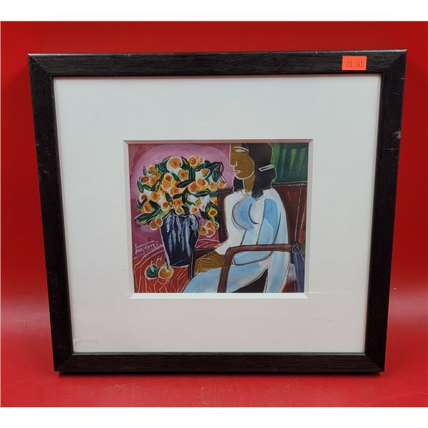 Framed Hom Van G. Print